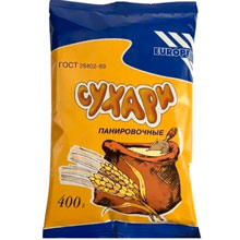 Сухари панировочные Europek, 400 г