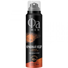 Дезодорант и спрей для тела Fa Men Red Cedarwood, аэрозоль, 150 мл