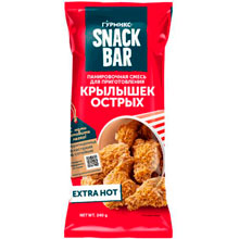 Смесь панировочная Гурмикс для крылышек острых, 240 г