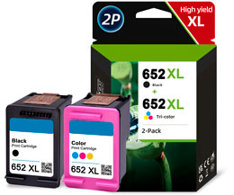 Комплект картриджей HP 652XL (F6V25AE/F6V24AE) OEM.ref цветной и черный