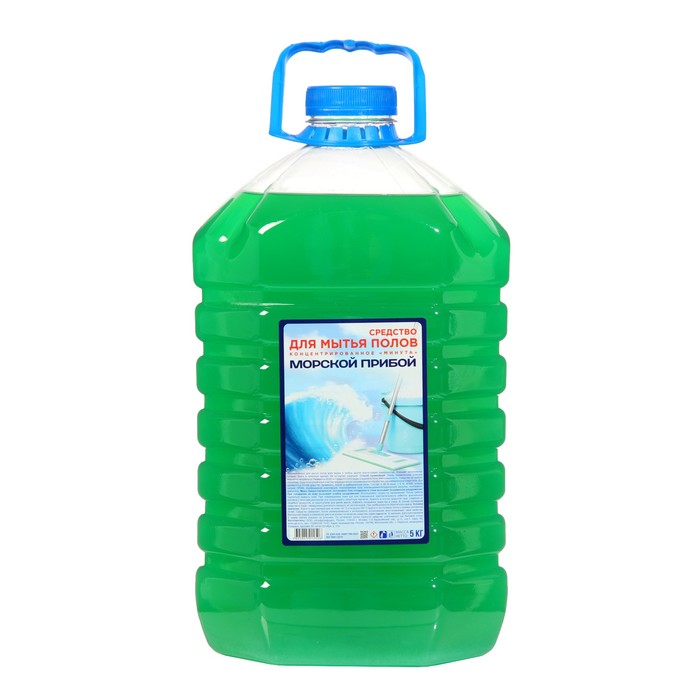 Ср-во для пола Минута Морской прибой, ПЭТ, 5л