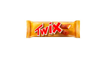 Шоколадный батончик Twix с карамелью и печеньем, 55г