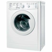 Стиральная машина INDESIT IWSB 5105, 1000 об/мин, 5 кг, фронтальная загрузка, 16 программ, белая