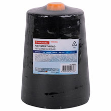 Нить лавсановая для прошивки, ЧЕРНАЯ, диаметр 1 мм, 1000 м, ЛШ 210, BRAUBERG ORIGINAL