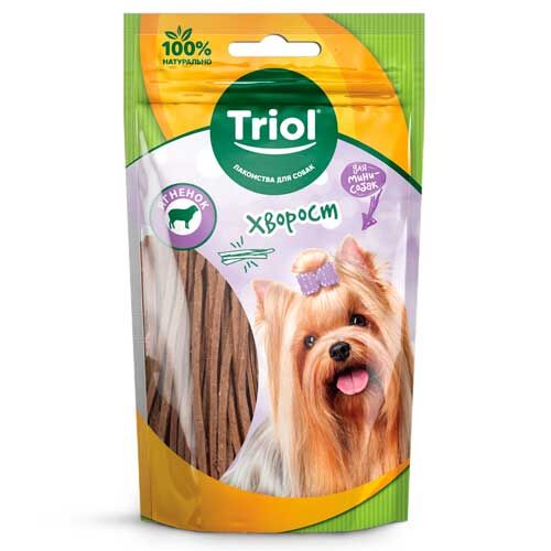 Хворост из ягненка для мини-собак, 50г, Triol