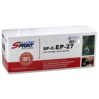 Картридж Solution Print SP-C-EP27.Аналог Canon EP-27 лазерный совместимый