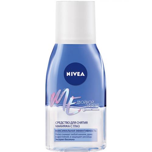Средство Nivea MakeUp Expert Двойной эффект для снятия макияжа с глаз, 125 мл