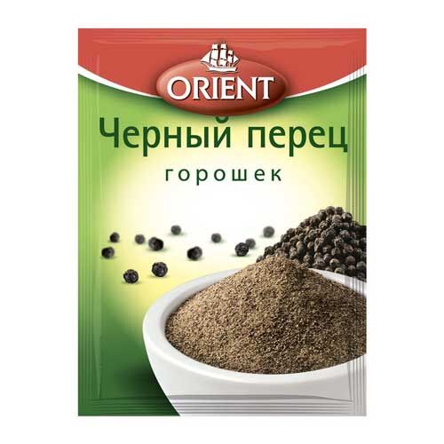 Приправа Orient Перец черный, горошек, 10 г