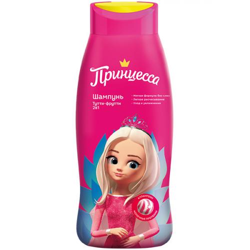 Шампунь Принцесса Тутти-фрутти 2 в 1 для волос, 400 мл