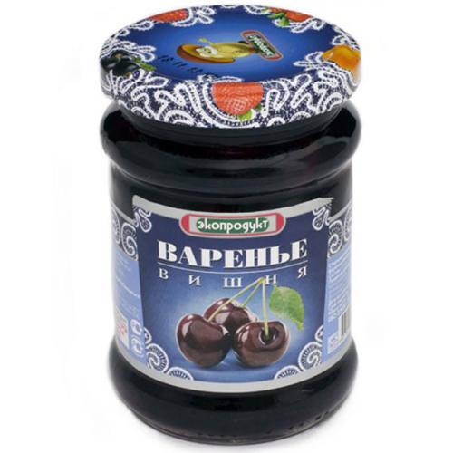 Варенье десертное Экопродукт вишня, 325 г