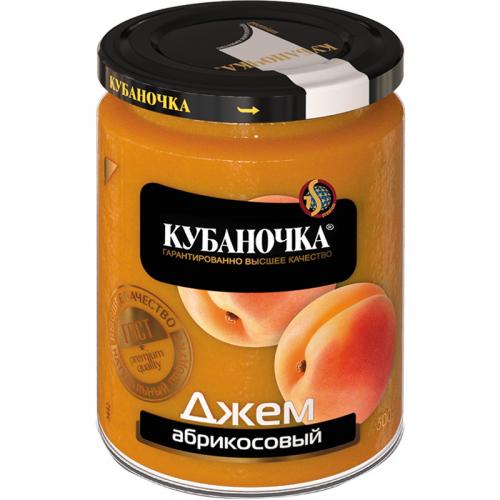Джем Кубаночка абрикосовый, 300 г