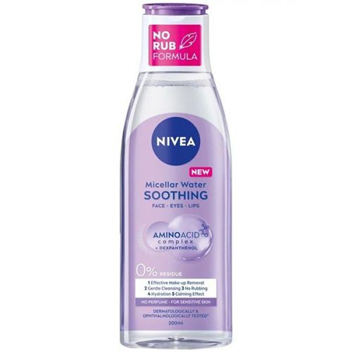 Вода мицеллярная Nivea MicellAir Soothing смягчающая для чувствительной кожи, 200 мл