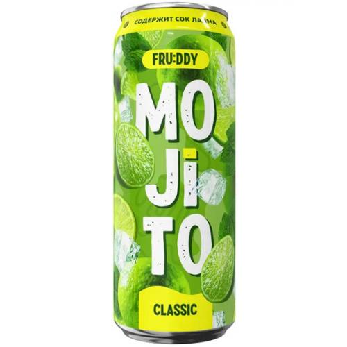 Напиток сильногазированный Fruddy Mojito классический, 0.45 л