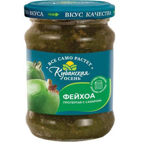 Фейхоа Кубанская осень протертая с сахаром, 280 г