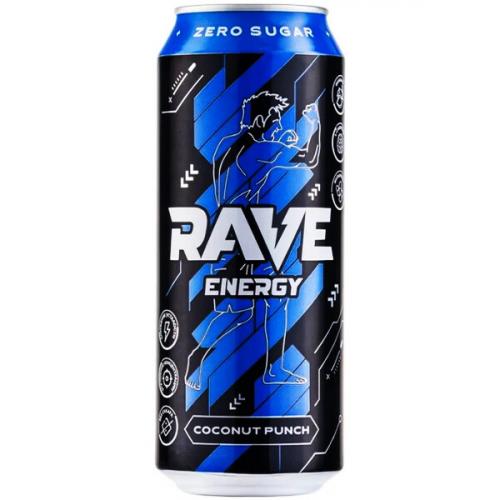 Напиток энергетический Rave Energy Coconut Punch, 0.45 л