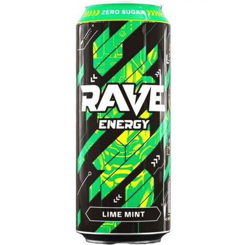 Напиток энергетический Rave Energy Lime Mint, 0.45 л