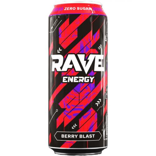 Напиток энергетический Rave Energy Berry Blast, 0.45 л