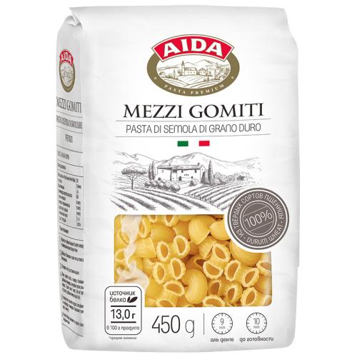 Макаронные изделия Aida Mezzi Gomiti Рожок, 450 г