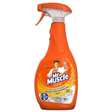 Средство для кухни 500 мл, Мистер Мускул Энергия цитруса