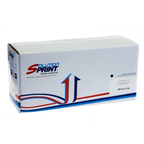 Картридж Solution Print  SP-S-117S. Аналог Samsung MLT-D117S лазерный совместимый.