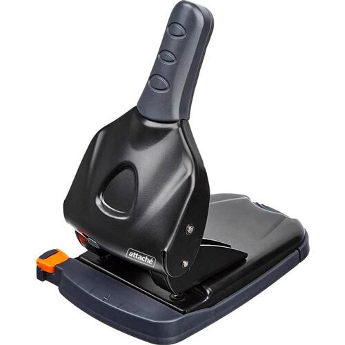 Дырокол Attache Power до 65л., металлический, чёрный