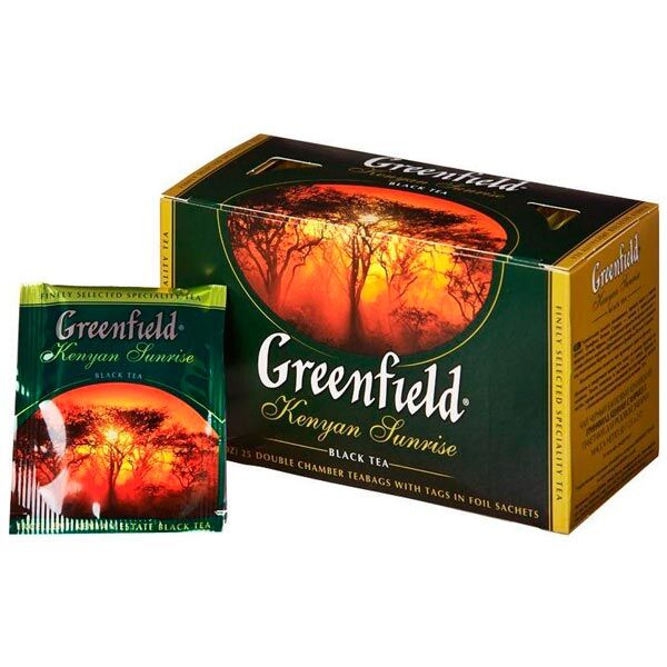 Чай Greenfield Kenyan Sunrise 25 пакетиков