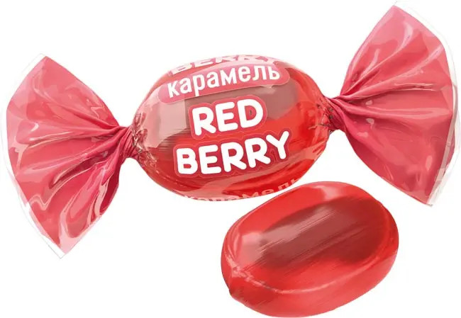 Карамель леденцовая RED BERRY со вкусом барбариса