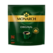 Кофе растворимый Monarch пакет 500г
