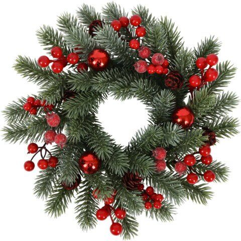 Декоративные венки, ветки