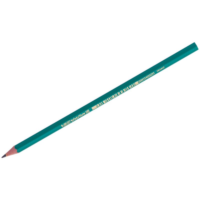 Карандаш ч/г Bic Evolution HB, заточен., пластиковый